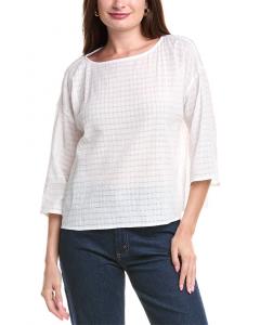 EILEEN FISHER Свободный топ, белый