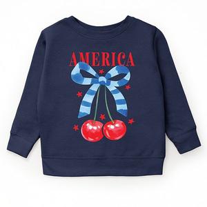Кофта Coquette America Cherries Youth The Juniper Shop, Navy