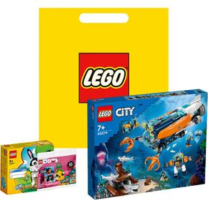 Конструктор City Collection Deep Sea Exploration Submarine, 842 детали, 60379 LEGO