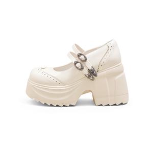 Туфли Мэри Джейн для женщин A poinsettia princess, белый