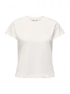 ONLY Футболка 'ONLERICA' в белом цвете