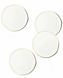 Набор из 4 круглых салфеток под тарелки, рассчитанных на 4 персоны Coton Colors, экрю