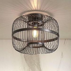 Потолочный светильник GOOD&MOJO Hokkaido, черный - железо - 38 x 25 x 38 см