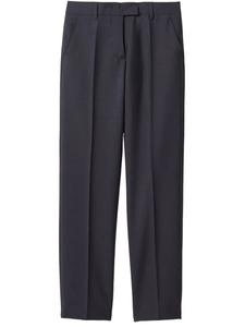 Miu Miu брюки со складками, серый