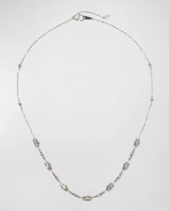 Ожерелье Jill с маленькими станциями бесконечности Platinum Born