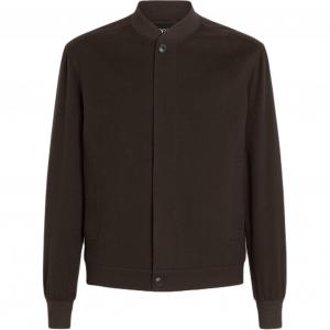 Ermenegildo Zegna Бомбер из кашемира Zegna Oasi, Brown