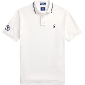 Хлопковая поло X Wimbeldon Polo Ralph Lauren, белый