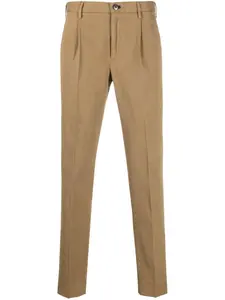 Прямые брюки чинос Incotex, нейтральный