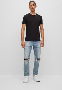 Базовая футболка Round HUGO, цвет black/white