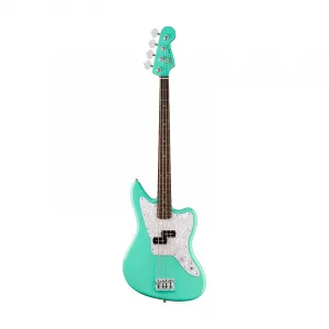 Бас-гитара Fender Mark Hoppus Jaguar, гриф из палисандра, цвет Sea Foam Green