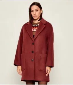 Шерстяное пальто TAROCCO Max&Co., бордовый