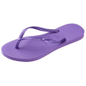 Havaianas Женские износостойкие нескользящие шлепанцы темно-фиолетового цвета