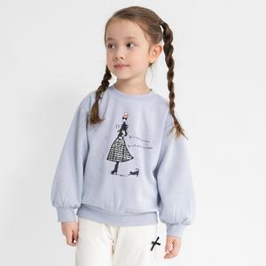 Парижская толстовка на флисовой подкладке