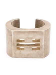 Браслет Crescent с вырезами Parts of Four, металлик