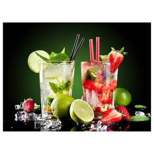 Картина на холсте A.S. Création Cocktail Hour цвет rot/grün