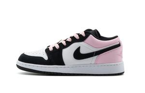 Jordan Баскетбольные кроссовки Air 1 Low Top Vintage унисекс, черные, белые, розовые