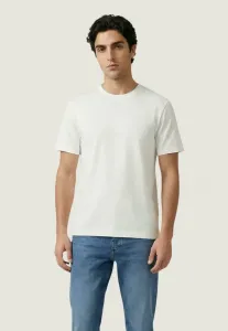 Базовая футболка с логотипом, полученным методом резинового литья. Antony Morato, Cream