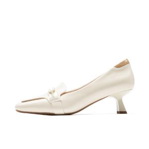 Туфли на высоком каблуке для женщин CHRISDIEN DENY, Ecru