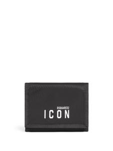 DSQUARED2 кошелек Icon с логотипом, черный