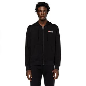 Толстовка Diesel Ginn Full Zip, черный