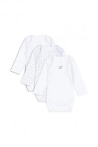 3 хлопковых боди для младенцев Fanga Fontana, синий