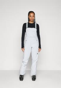 Лыжные брюки Burton WOMENS RESERVE STRETCH SLIM BIBS, Gray Cloud/Grey