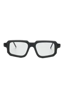 Солнцезащитные очки Maske P23 в прямоугольной оправе Kuboraum, черный