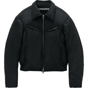 Куртка с карманом на молнии Alexander Wang, черный