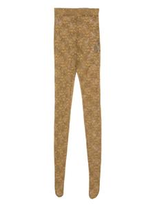 Леггинсы Alex Perry с кружевом и цветочным узором, зеленый