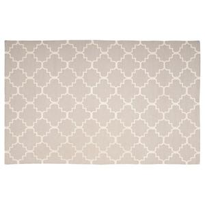 Ковер ручной работы из шерсти с ромбовидным узором Dhurries Safavieh, мультиколор, 183x183 см, круглый