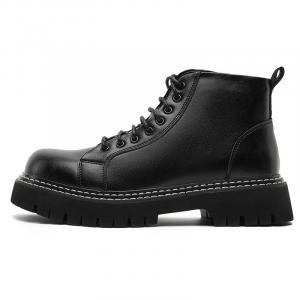 ZHENRAN Короткие мужские ботинки Martin, черные