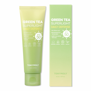 Солнцезащитный крем Green Tea Superlight Daily Defense SPF 50 TONYMOLY