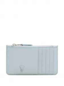 Картхолдер Ami de Coeur на молнии AMI Paris, синий