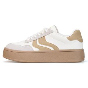 Joy&Mario Низкие женские кроссовки для скейтбординга, увеличивающие рост, цвет хаки