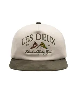 Бейсболка в стиле Лиги плюща Les Deux, бежевый