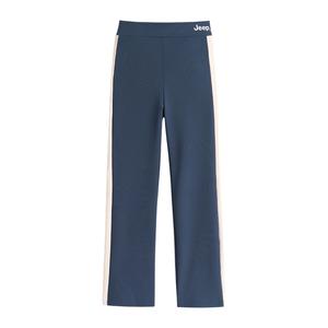 Детские вязаные спортивные штаны Moderate Jeep, темно-синий