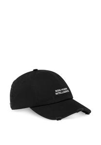 Бейсболка WOOD WOOD WWNON-HUMAN CAP 25246, Washed Black/Black