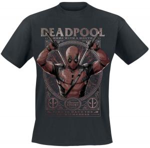 Футболка Deadpool Maximum Effort, черный