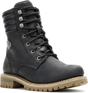 Женские мотоциклетные ботинки HARLEY-DAVIDSON Gynger с шнуровкой, Black