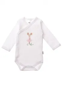 Боди-слинг Liliput "Танцующая мышь" с милыми принтами, в упаковке 2 шт, розовый