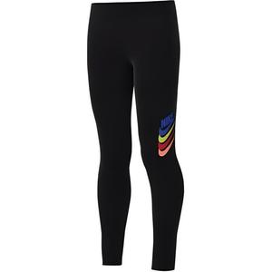 Детские трикотажные спортивные штаны Nike, цвет Black