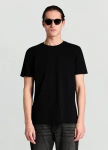 Однотонная базовая футболка Calliope, Nero Ultrablack