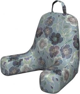 Наволочка для подушки для чтения Lunarable Garden Art, декоративный рисунок весеннего цветущего сада в сельской местности с разноцветными ромашками, мягкая набивная наволочка для кровати, маленький размер, разноцветная., Multicolor