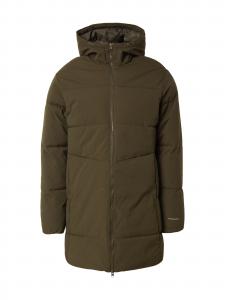 JACK & JONES Зимняя куртка 'JWHBRADY' в темно-зеленом цвете