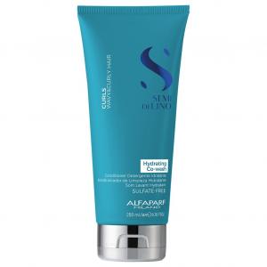Крем для волос semi di lino curls hydrating co-wash Alfaparf Milano, объем 200 мл