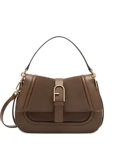 Сумка-тоут Flow среднего размера Furla, коричневый