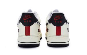 Кроссовки Nike Air Force 1 Skateboard Shoes Men Low-Top Red Black