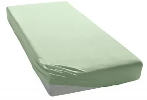 Элегантные приталенные простыни "Мако-Джерси", высокое качество с содержанием эластана Elegante 120-130х200-220 см, 1 шт., цвет mint