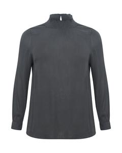 Блузка KAFFE CURVE KC Trudi, темно-серый