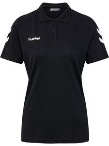 Поло Hummel Hmlgo Cotton Polo Woman, черный